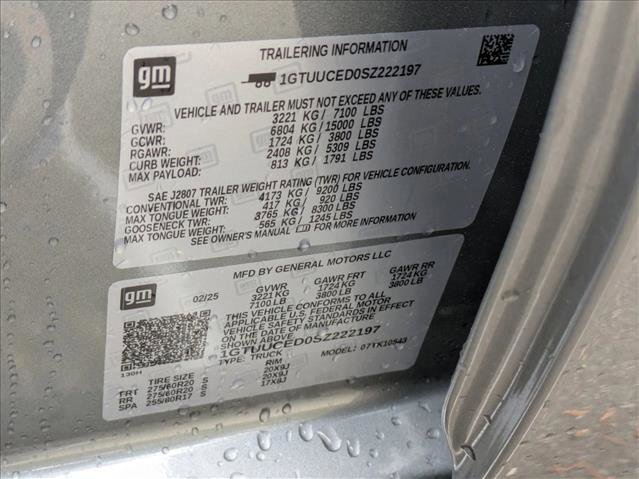 Used 2025 GMC Sierra 1500 Elevation w/ X31 Off-Road Package image 15