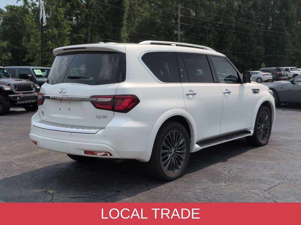 Used 2023 INFINITI QX80 Premium Select w/ Cargo Package AWD/4WD image 3
