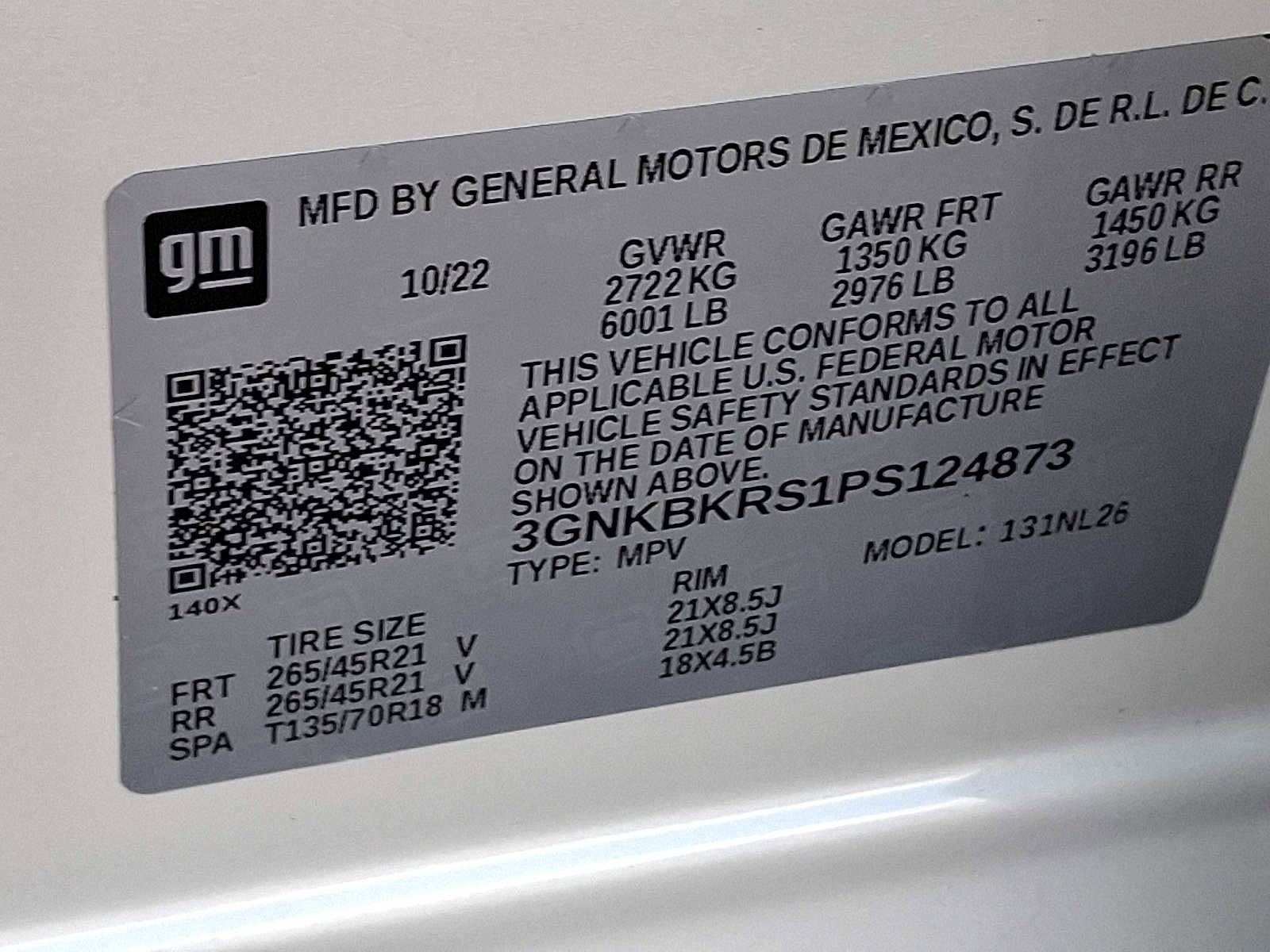 Certified 2023 Chevrolet Blazer RS w/ Driver Confidence II Package image 26