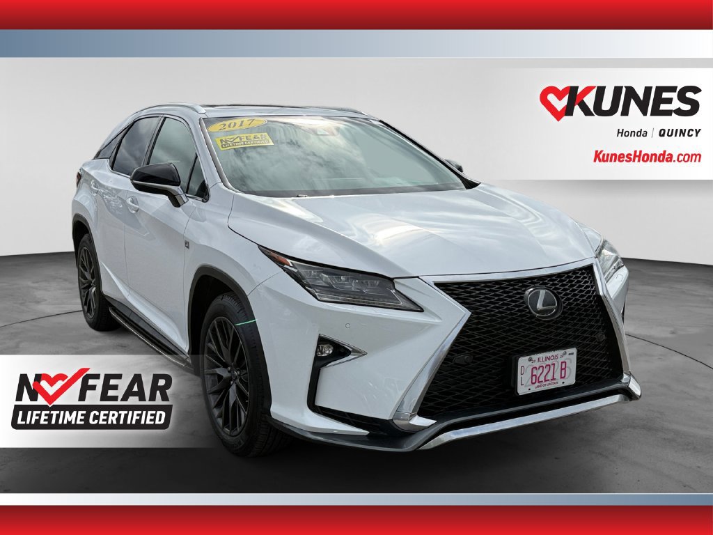 Used 2017 Lexus RX 350 F Sport w/ Accessory Package
