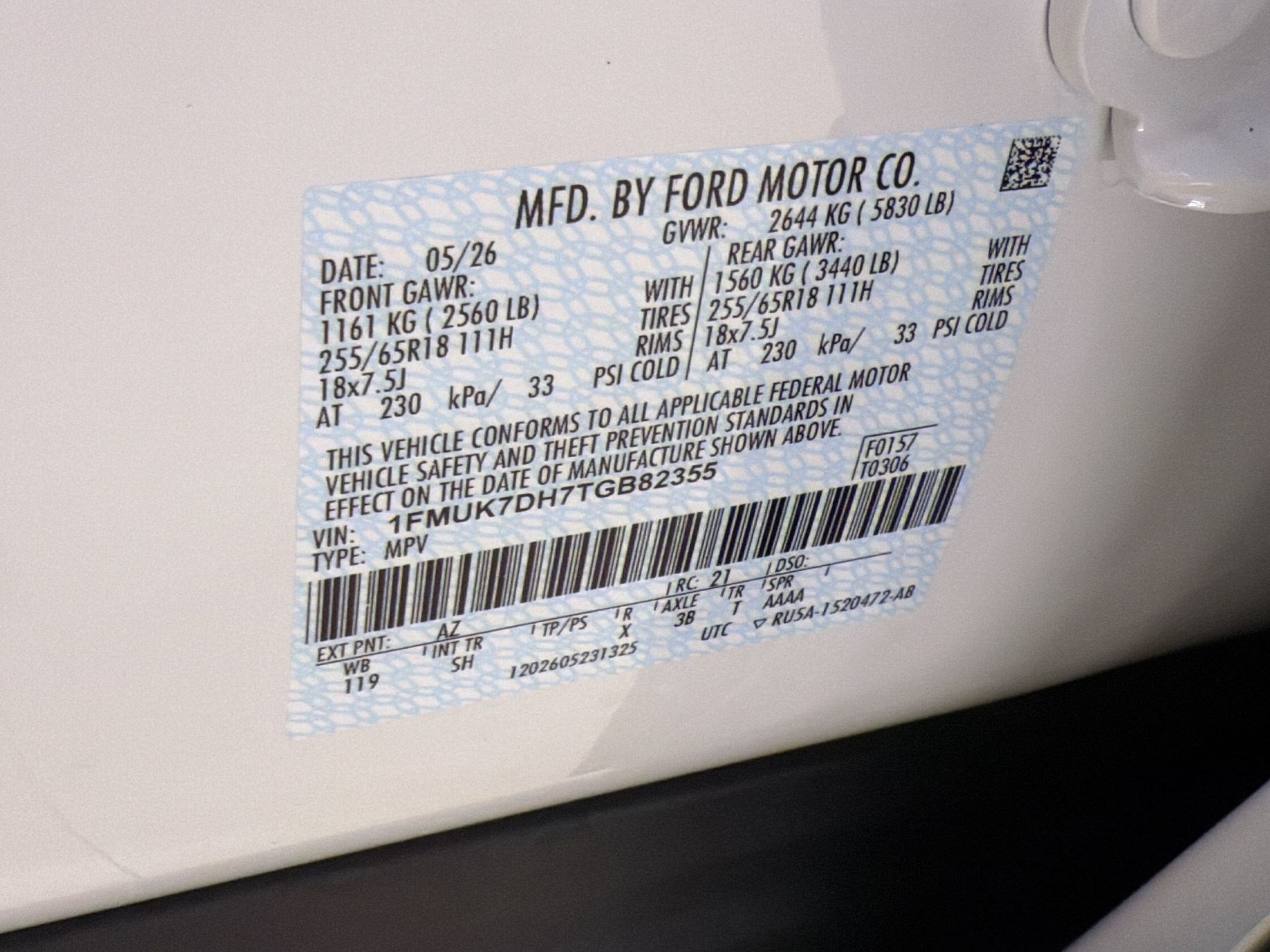New 2026 Ford Explorer Active w/ Active Comfort Package RWD image 17