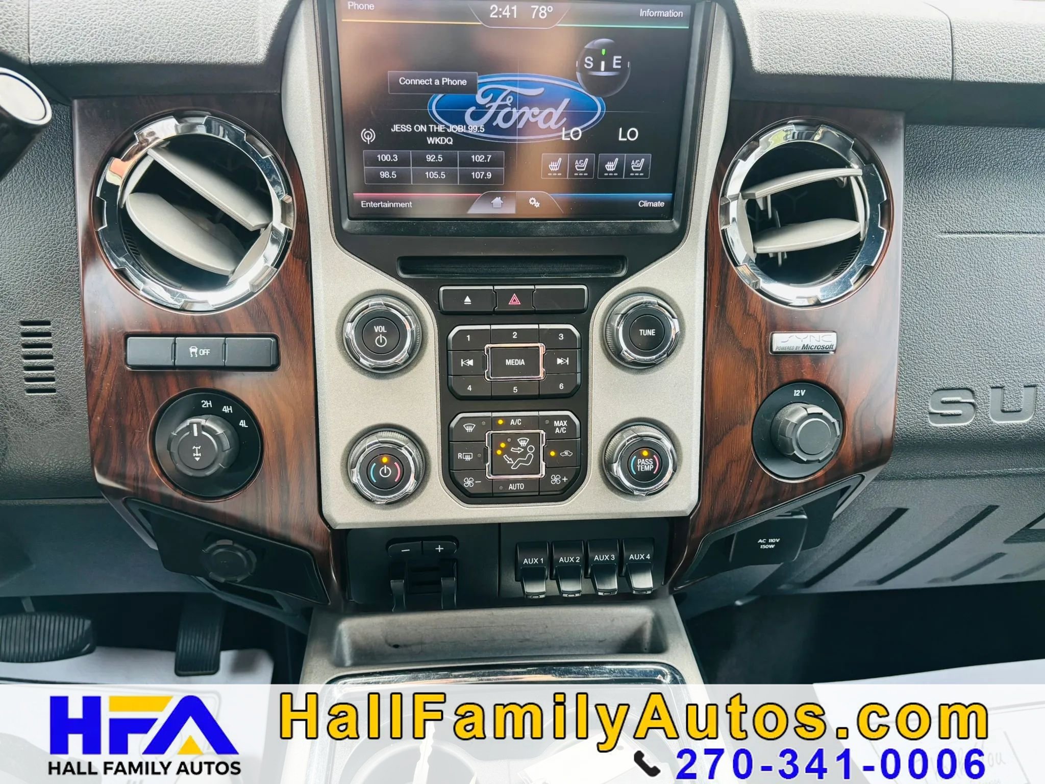 Used 2014 Ford F250 Lariat w/ Lariat Interior Package AWD/4WD image 18