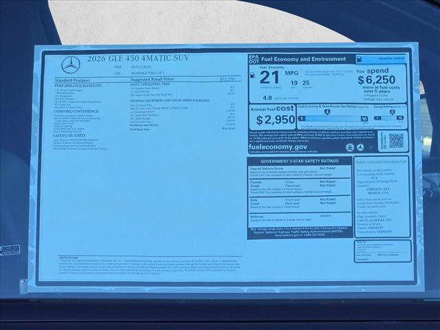 New 2026 Mercedes-Benz GLE 450 4MATIC image 18