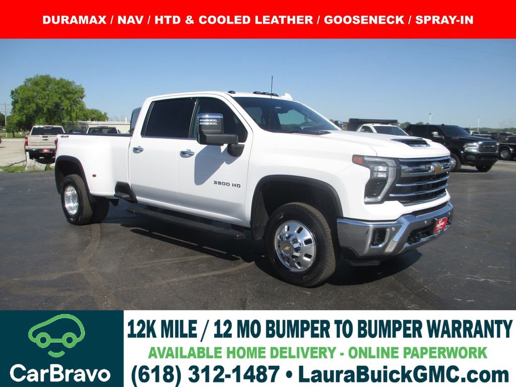 Used 2024 Chevrolet Silverado 3500 LTZ w/ LTZ Convenience Package AWD/4WD image 1