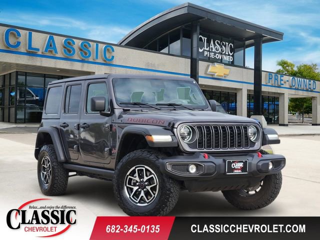 Used 2025 Jeep Wrangler Unlimited Rubicon AWD/4WD image 1