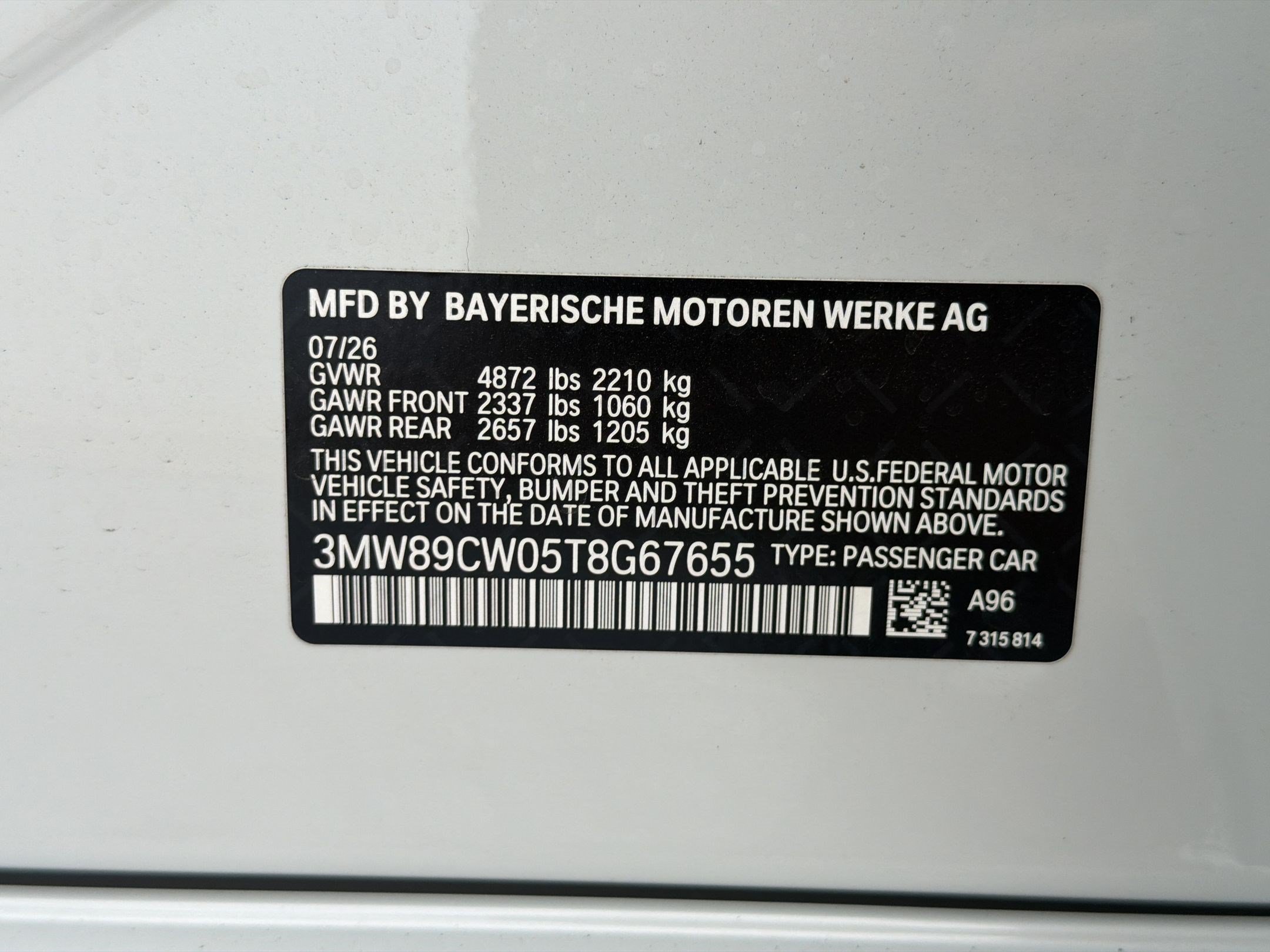 New 2026 BMW 330i xDrive Sedan w/ Premium Package AWD/4WD image 26