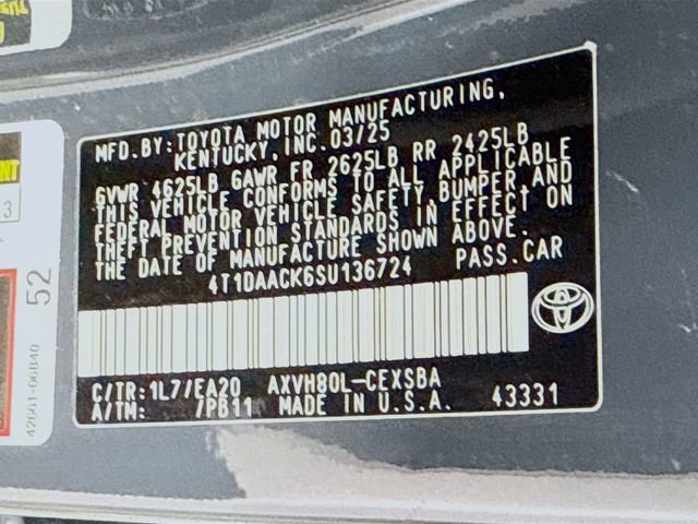 Certified 2025 Toyota Camry SE image 30