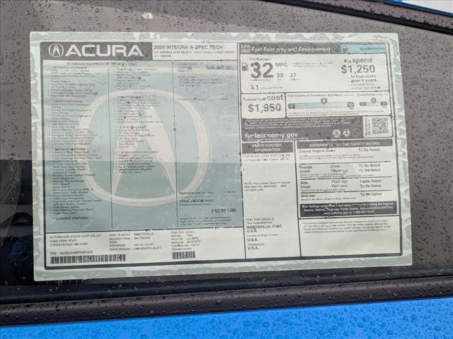 New 2026 Acura Integra A-Spec FWD image 19