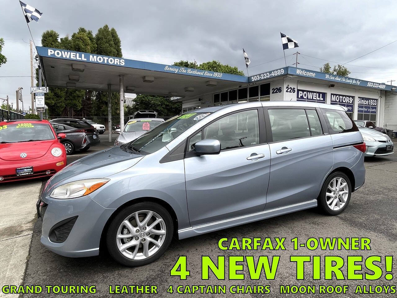 Used 2012 MAZDA MAZDA5 Grand Touring FWD image 1