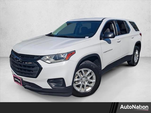 Used 2021 Chevrolet Traverse LS w/ LPO, Blackout Package