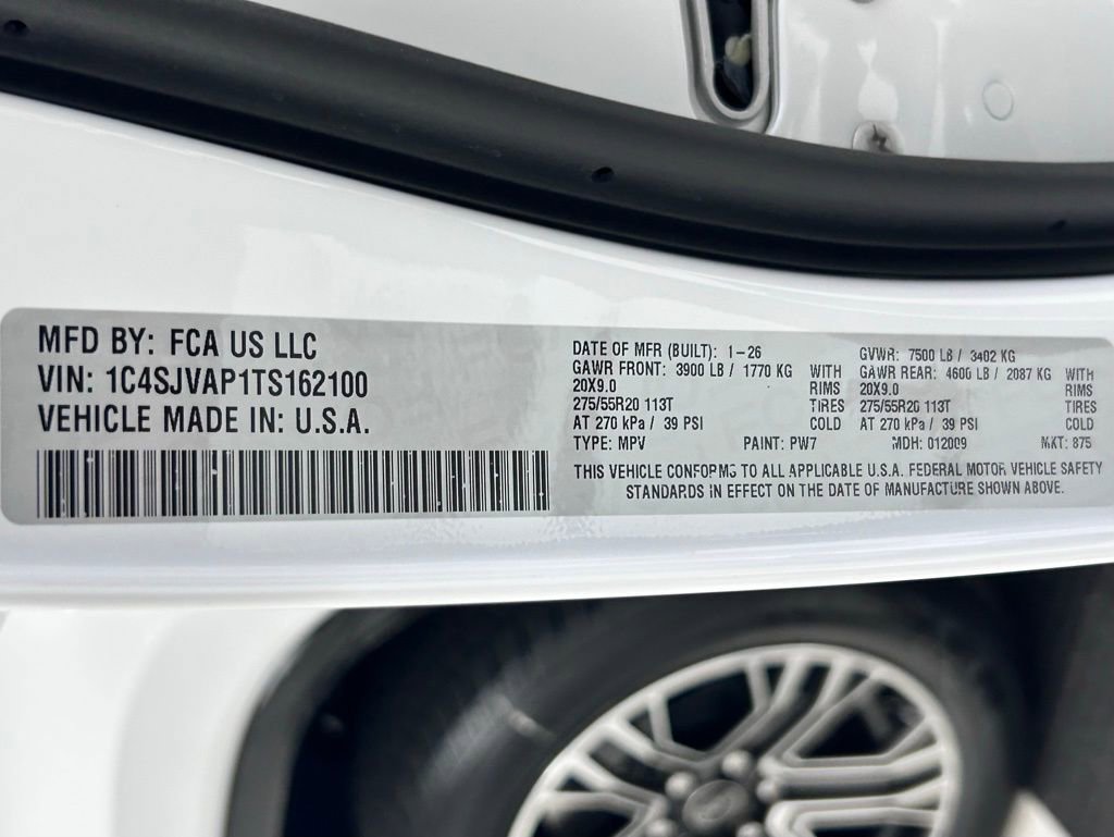 New 2026 Jeep Grand Wagoneer 4WD image 23