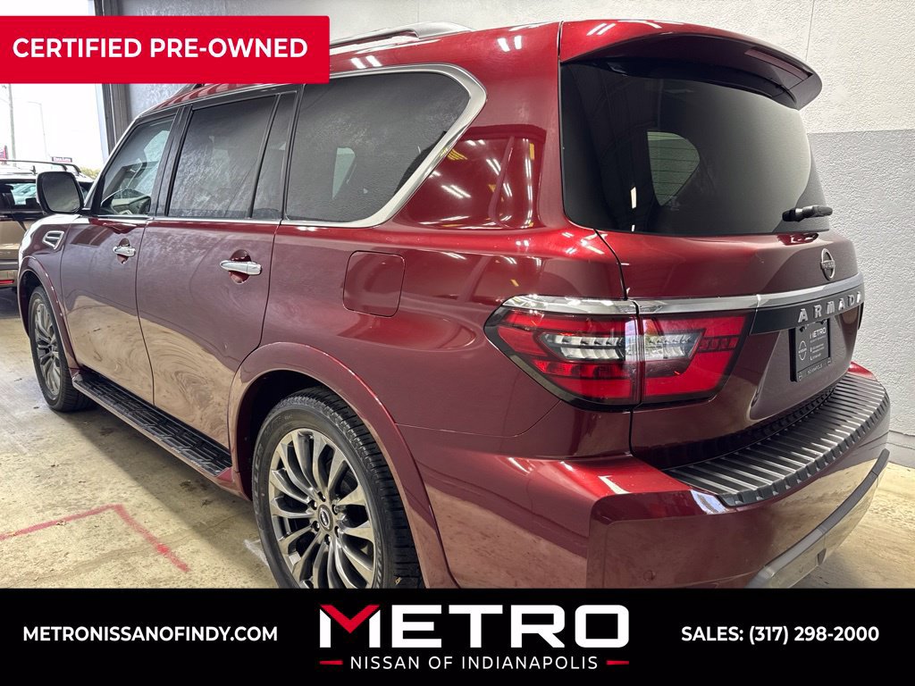 Used 2023 Nissan Armada Platinum w/ Captain's Chairs Package AWD/4WD image 7