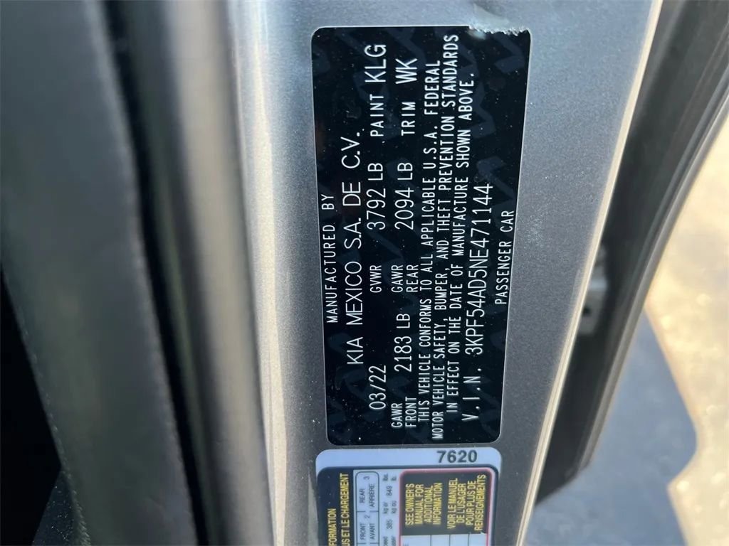 Used 2022 Kia Forte GT-Line w/ GT-Line Premium Package image 38