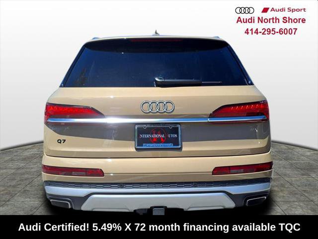 Certified 2025 Audi Q7 3.0T Premium Plus w/ Premium Plus Package AWD/4WD image 6