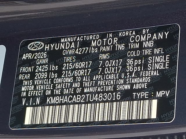 New 2026 Hyundai Kona SE AWD/4WD image 11