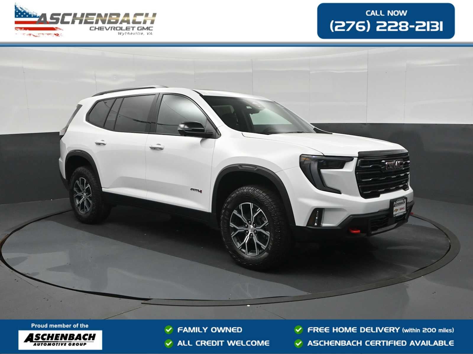 New 2026 GMC Acadia AT4 w/ Luxury Package
