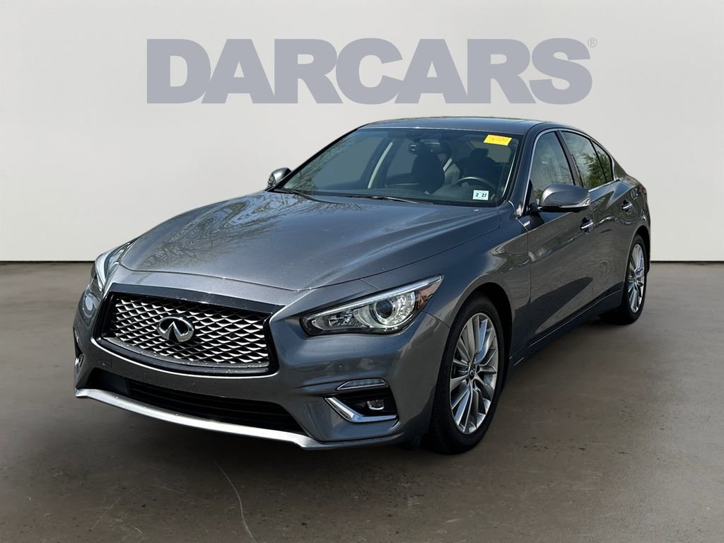 Used 2022 INFINITI Q50 Luxe w/ Cargo Package AWD/4WD image 3