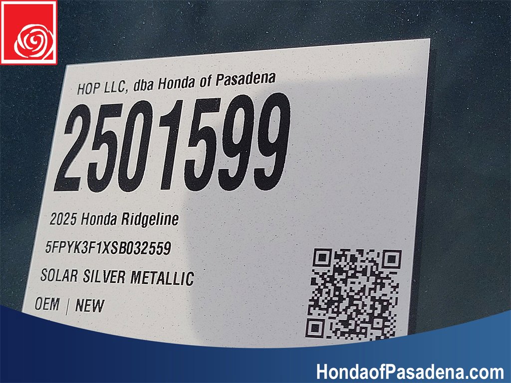 New 2025 Honda Ridgeline Sport image 20