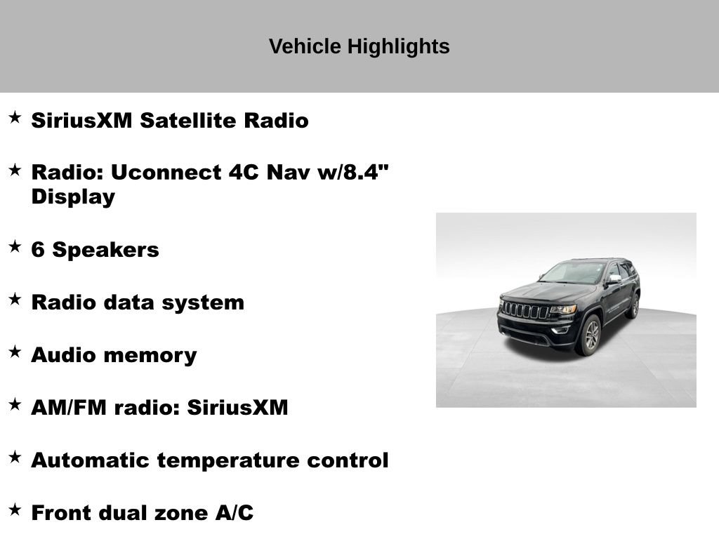 Used 2021 Jeep Grand Cherokee Limited AWD/4WD image 14