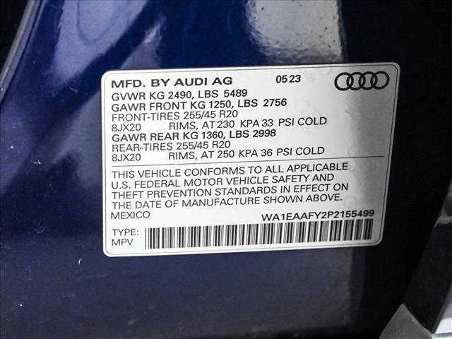 Used 2023 Audi Q5 2.0T Premium Plus w/ Premium Plus Package AWD/4WD image 26