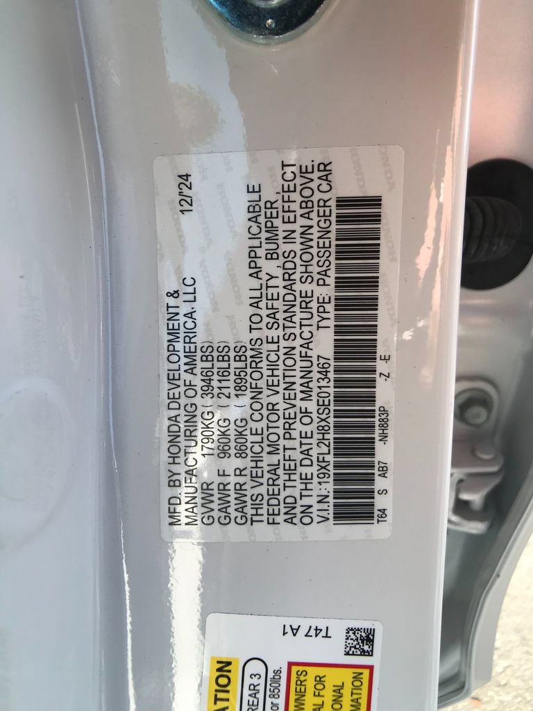 Certified 2025 Honda Civic Sport image 18