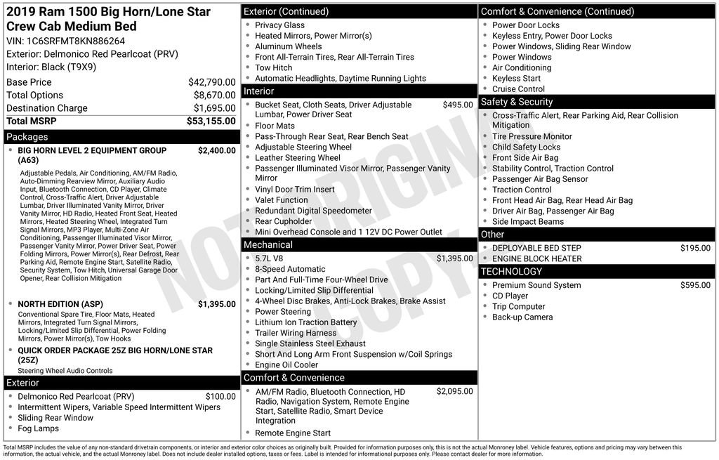 Used 2019 RAM 1500 Big Horn image 6
