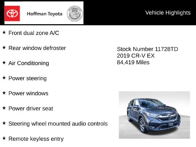 Used 2019 Honda CR-V EX image 10