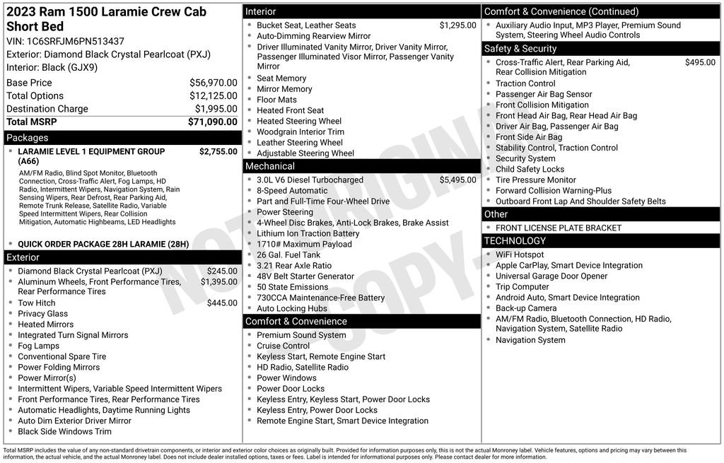 Used 2023 RAM 1500 Laramie image 7