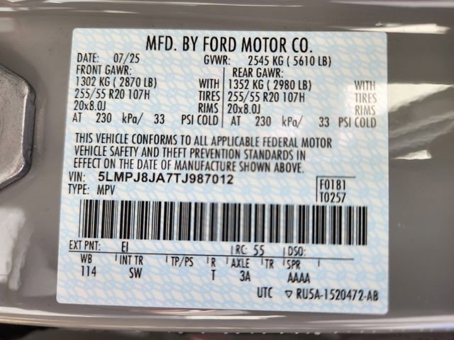 New 2026 Lincoln Nautilus Premier w/ Jet Appearance Package image 22