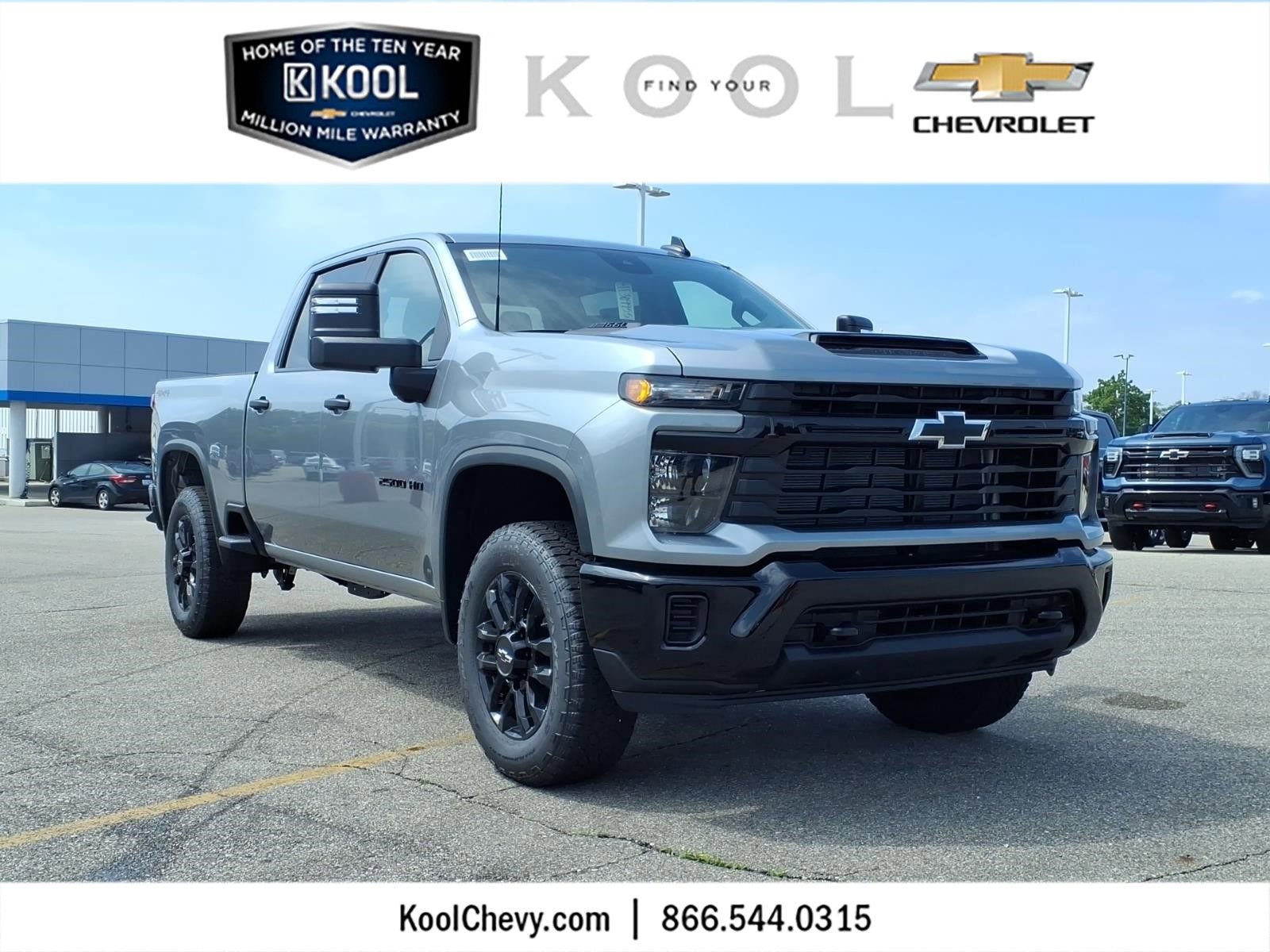 New 2026 Chevrolet Silverado 2500 Custom w/ Custom Convenience Package AWD/4WD image 1