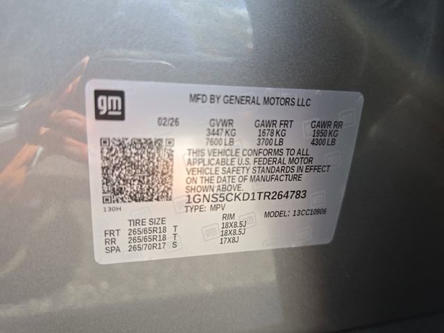 New 2026 Chevrolet Suburban LT w/ Comfort Package RWD image 37
