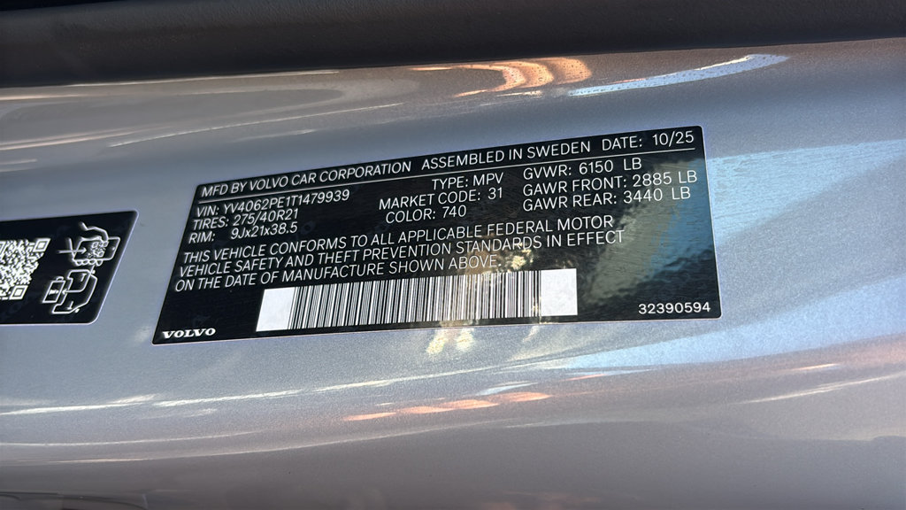 Certified 2026 Volvo XC90 B6 Plus AWD/4WD image 33