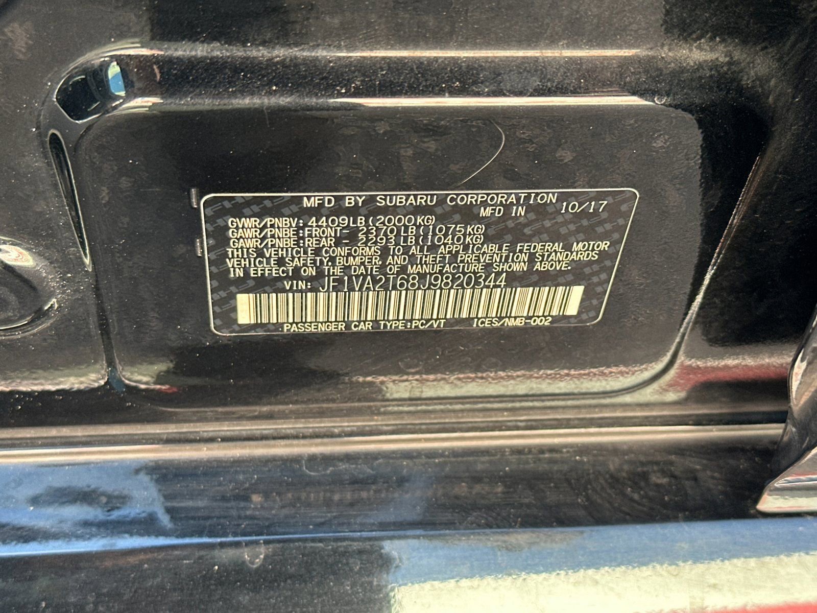 Used 2018 Subaru WRX STI Limited w/ Popular Package #1 image 25