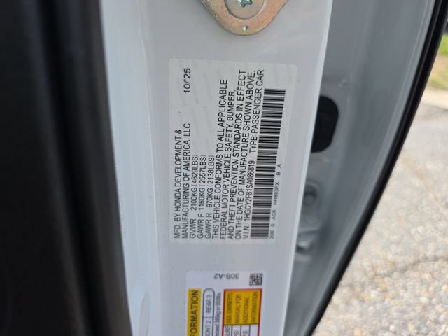 Certified 2025 Honda Accord Touring image 35