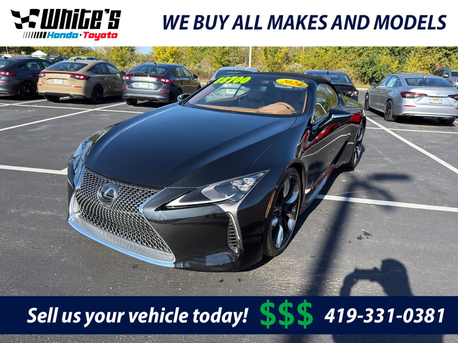 Used 2024 Lexus LC 500 Convertible w/ Touring Package