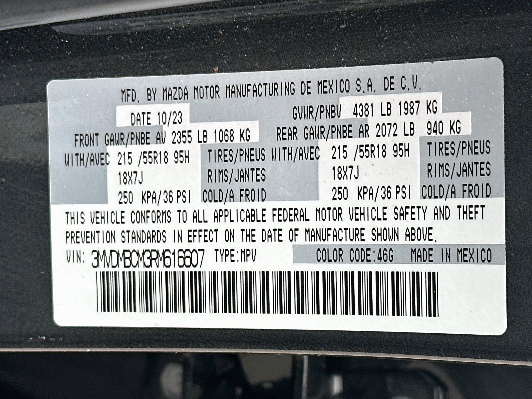 Used 2024 MAZDA CX-30 AWD 2.5 S w/ Preferred Package image 12
