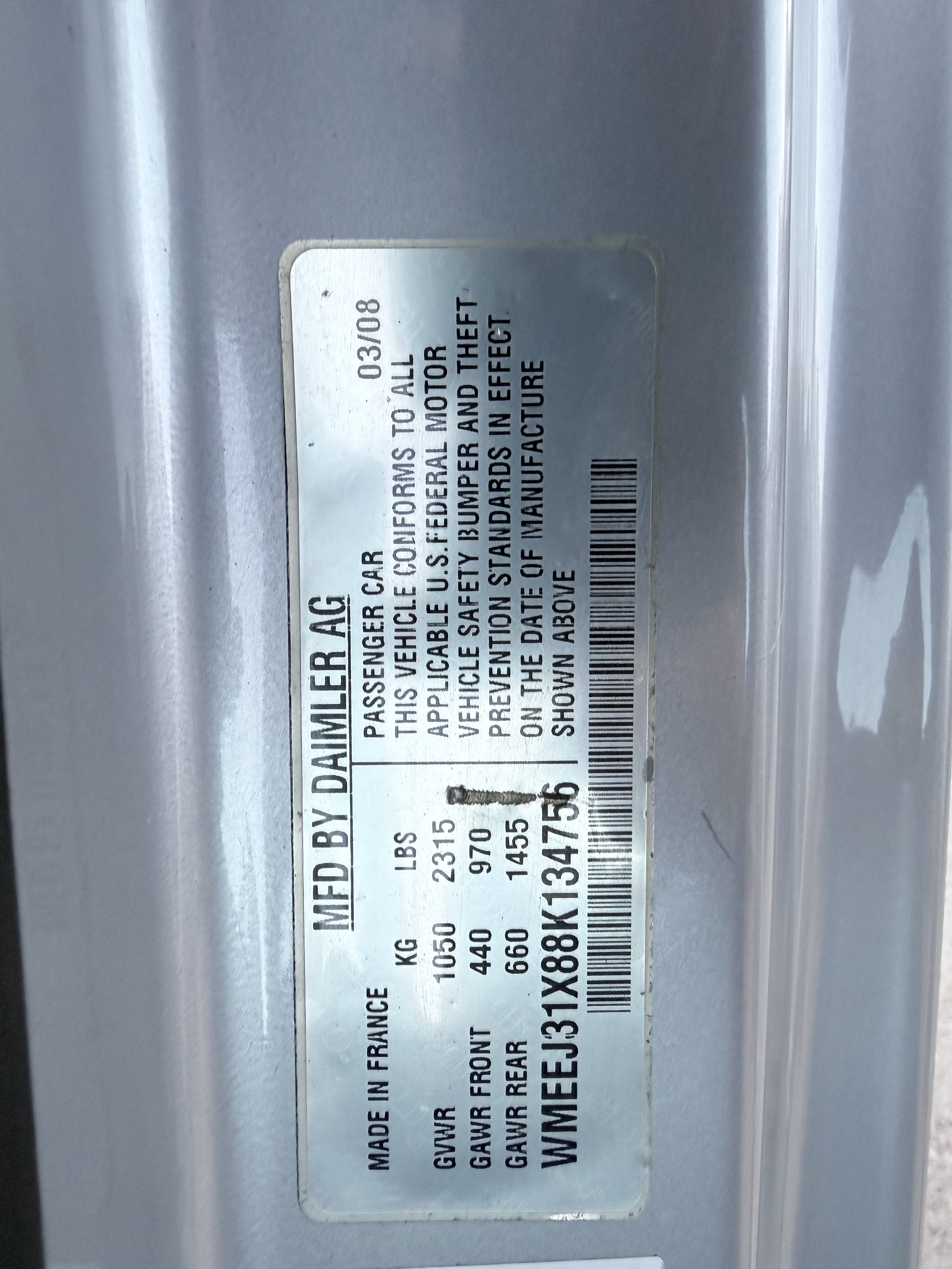 Used 2008 smart fortwo passion RWD image 16