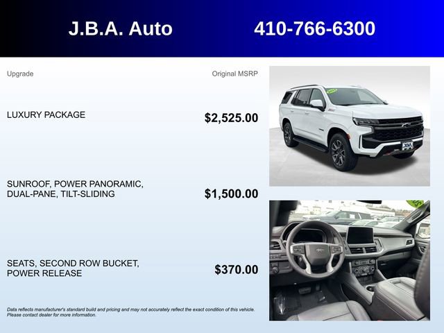 Used 2022 Chevrolet Tahoe Z71 w/ Luxury Package image 5