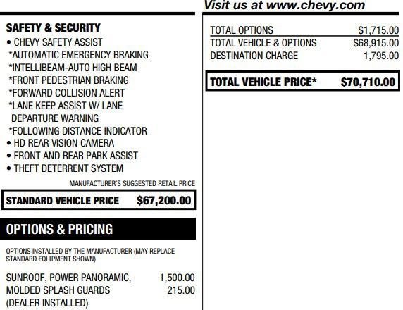 Certified 2023 Chevrolet Suburban RST AWD/4WD image 2