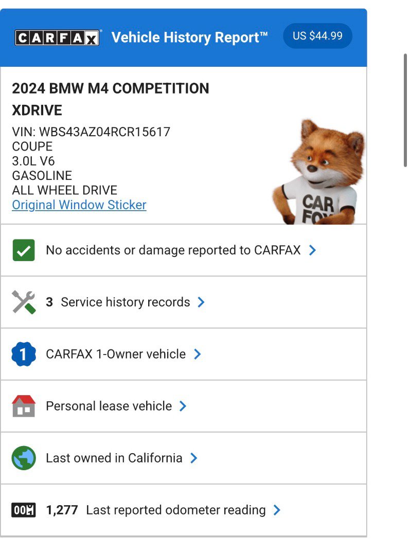 Used 2024 BMW M4 xDrive Competition AWD/4WD image 13