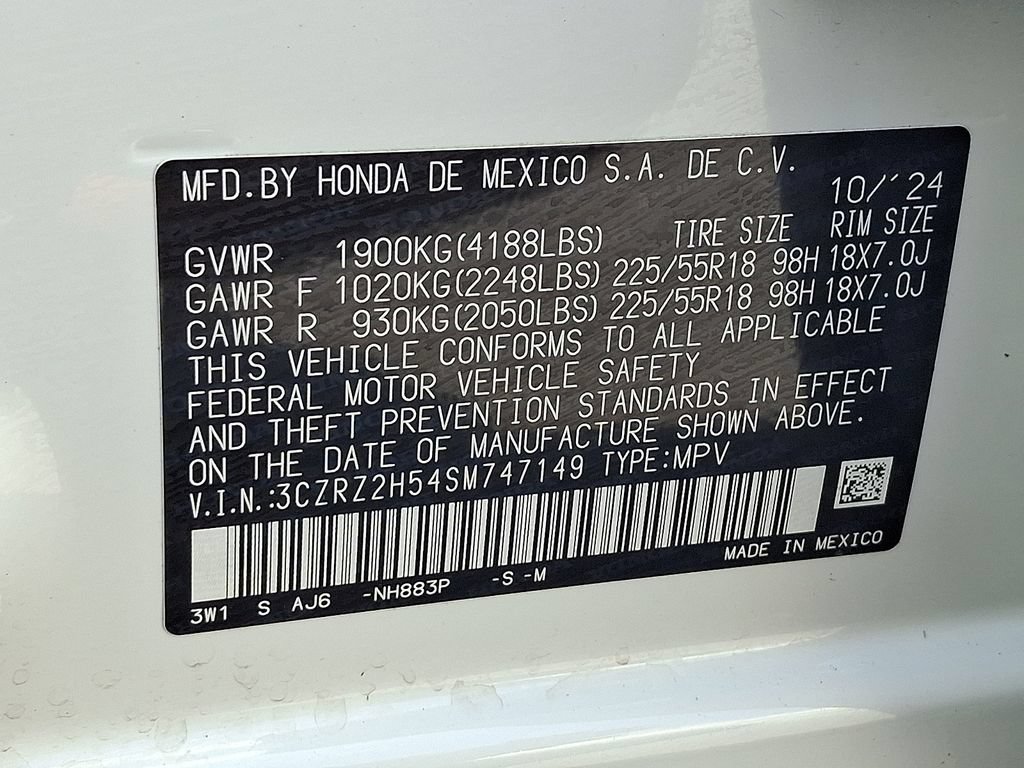 Used 2025 Honda HR-V Sport image 25