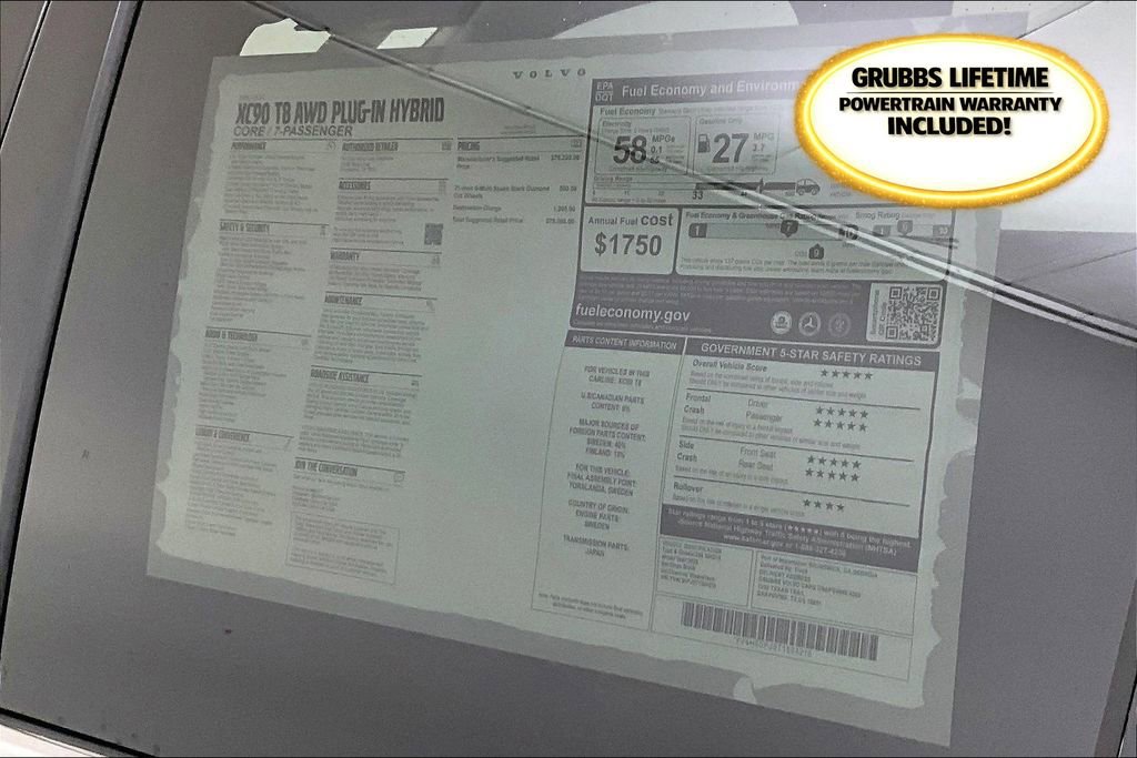 New 2026 Volvo XC90 T8 Core image 42