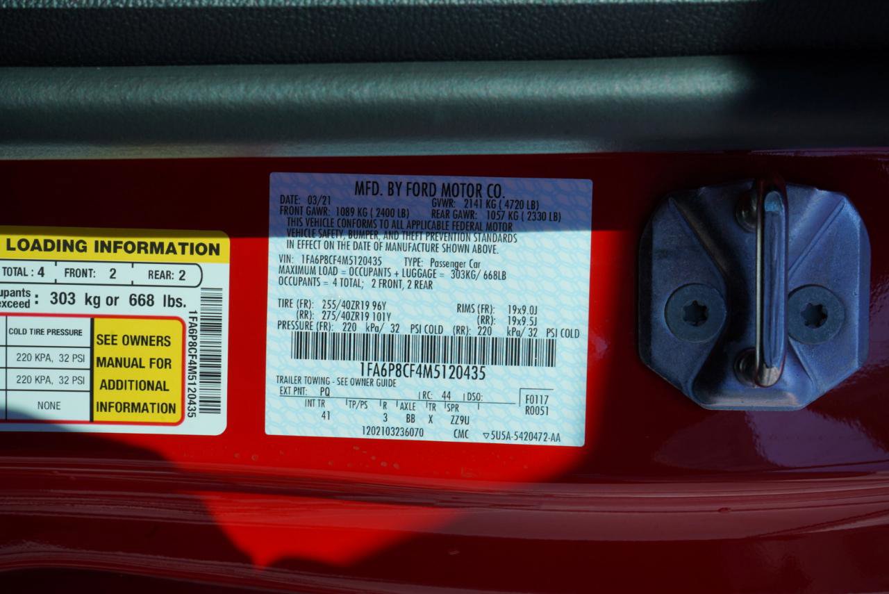 Used 2021 Ford Mustang GT Premium w/ GT Performance Package image 84