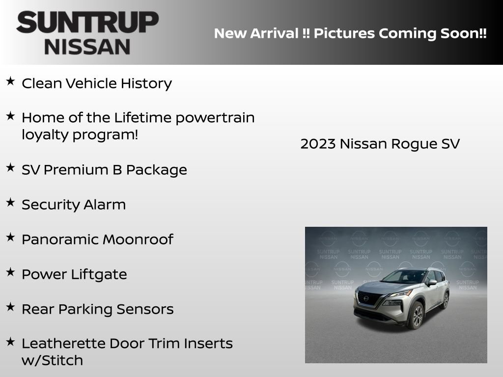 Certified 2023 Nissan Rogue SV w/ SV Premium B Package AWD/4WD image 6