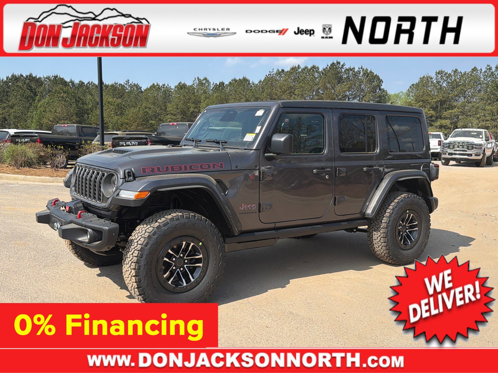 New 2026 Jeep Wrangler Unlimited Rubicon