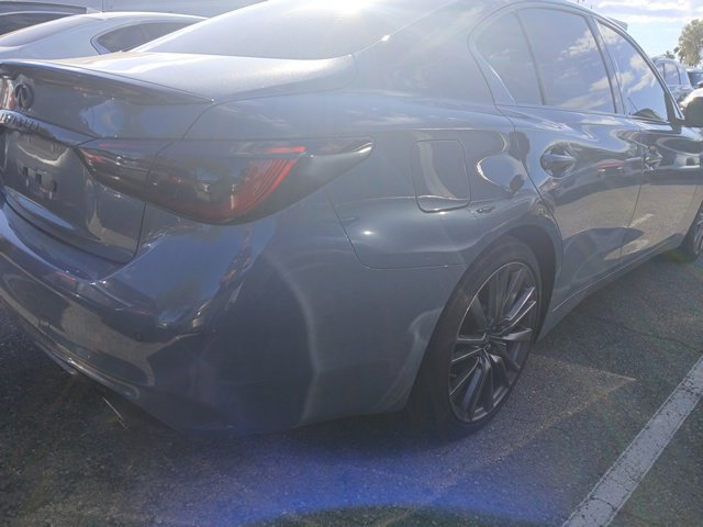 Used 2021 INFINITI Q50 Red Sport 400 w/ Carbon Fiber Package AWD/4WD image 6