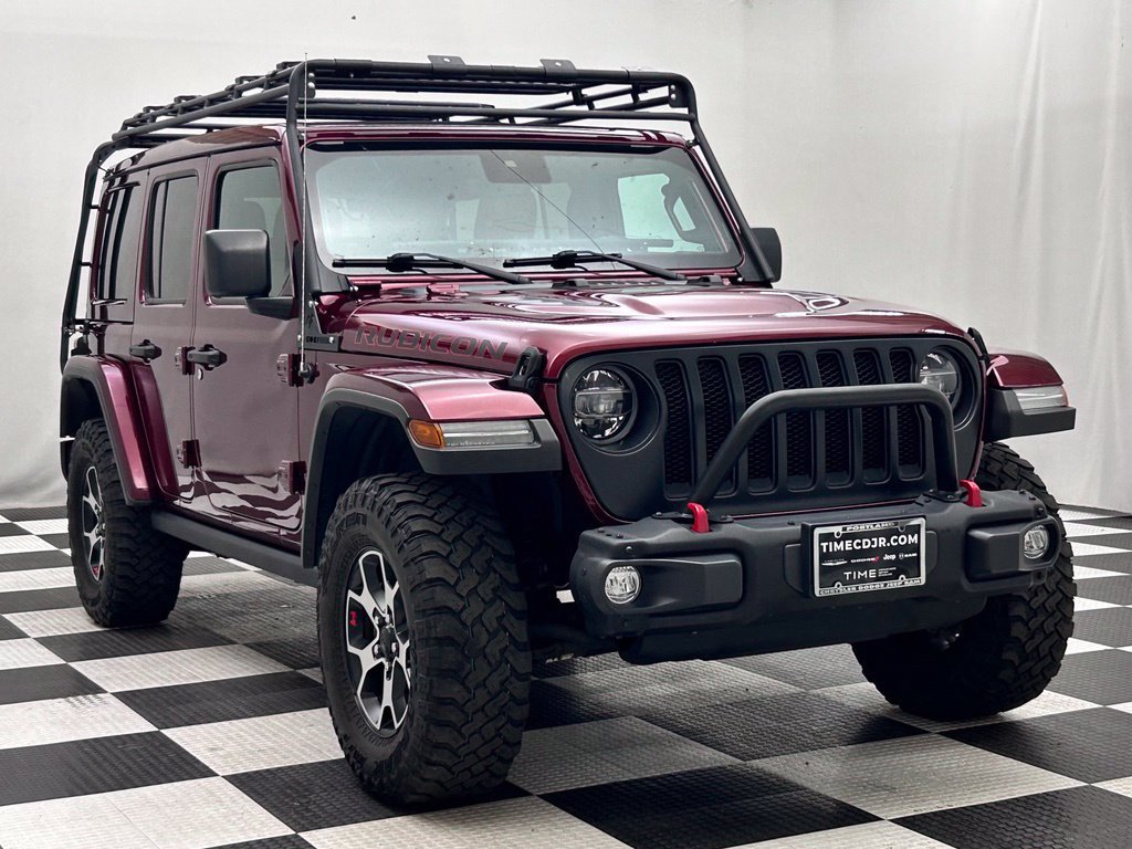 Used 2021 Jeep Wrangler Unlimited Rubicon AWD/4WD image 2