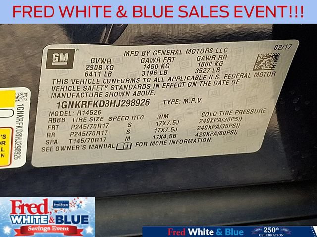 Used 2017 Chevrolet Traverse LS FWD image 27