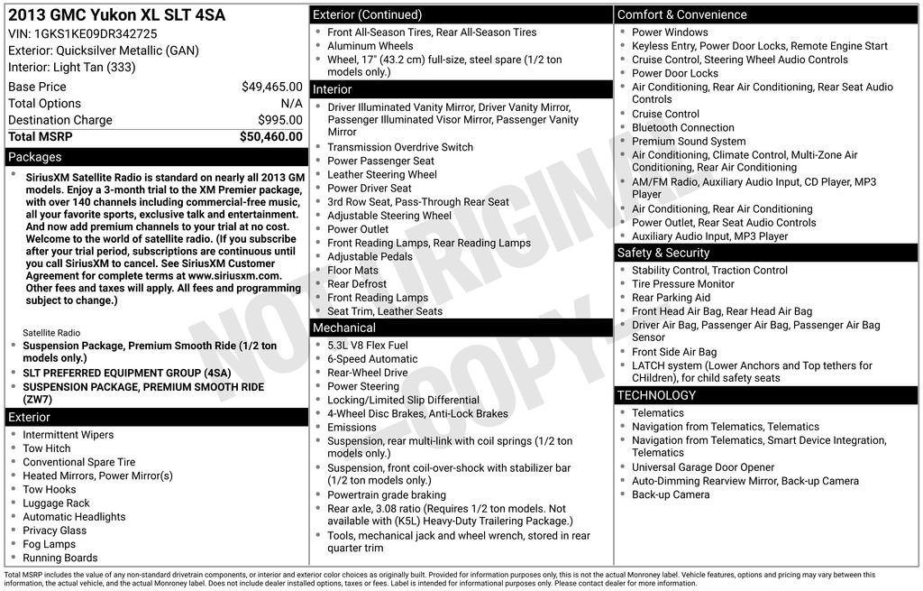 Used 2013 GMC Yukon XL SLT image 20