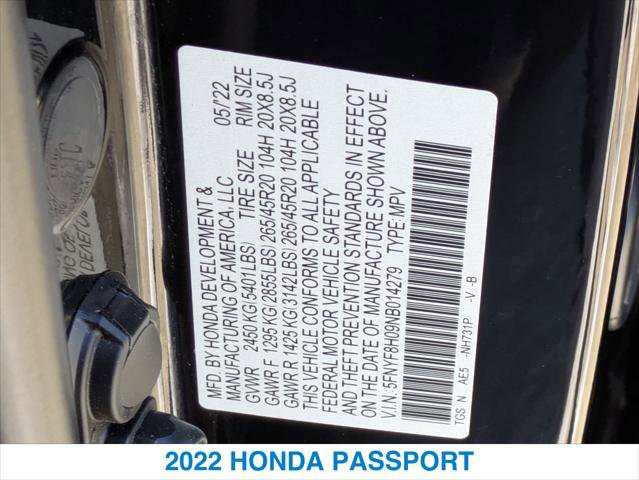 Used 2022 Honda Passport Elite image 26